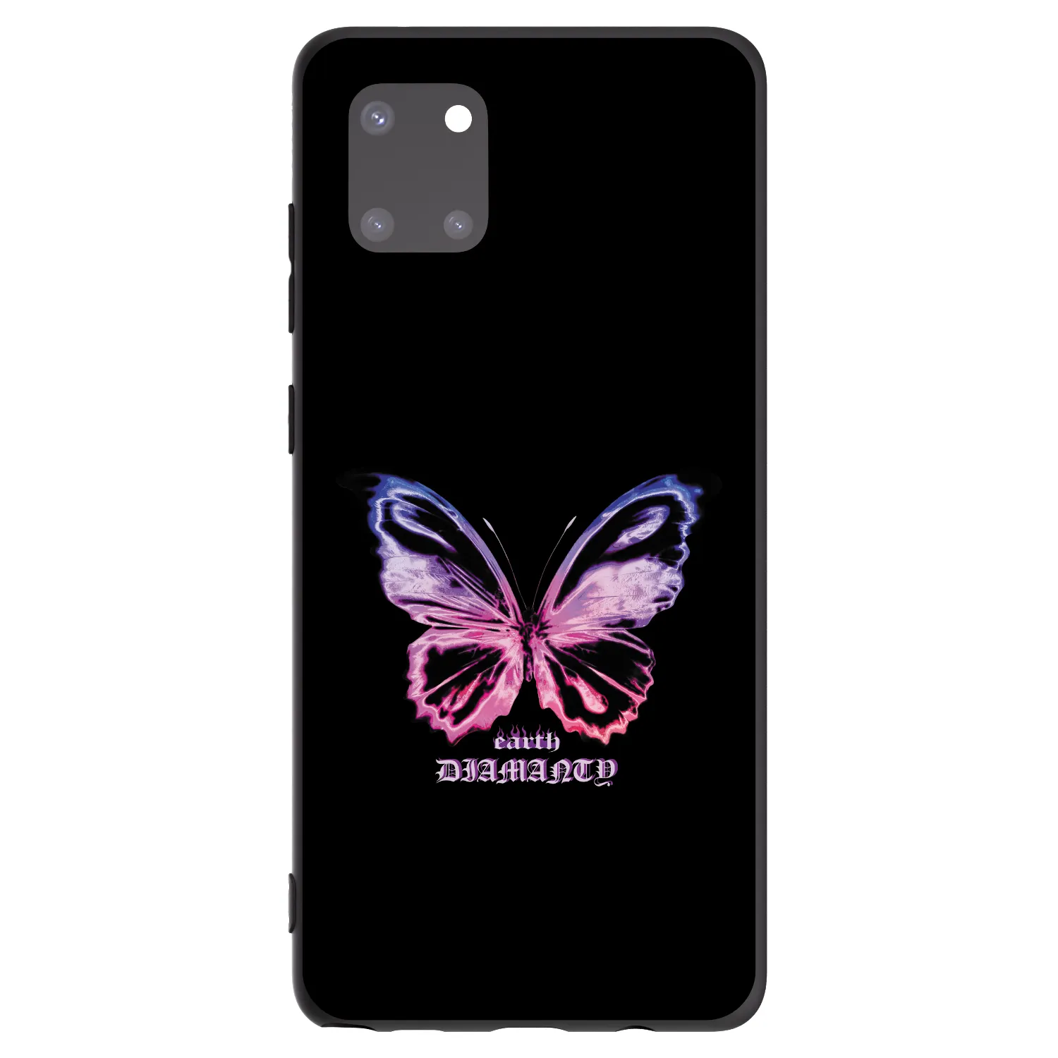 Picasee silikónový čierny obal pre Samsung Galaxy Note 10 Lite N770F - Diamanty Purple
