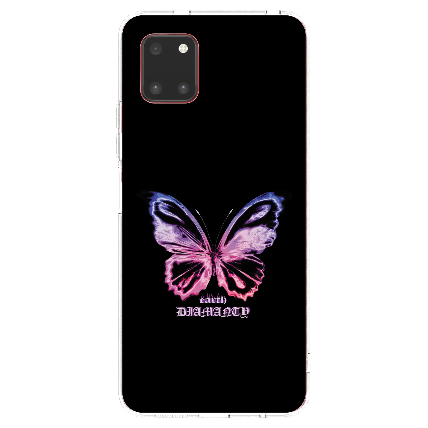 Picasee silikónový prehľadný obal pre Samsung Galaxy Note 10 Lite N770F - Diamanty Purple