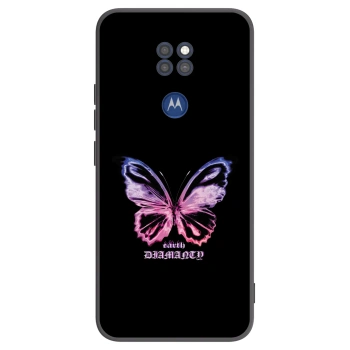 Obal pre Motorola Moto G9 Play - Diamanty Purple