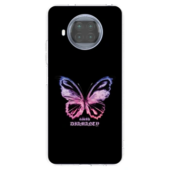 Picasee silikónový prehľadný obal pre Xiaomi Mi 10T Lite - Diamanty Purple