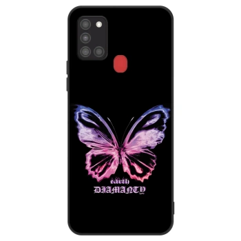 Obal pre Samsung Galaxy A21s - Diamanty Purple