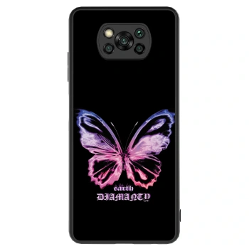 Obal pre Xiaomi Poco X3 - Diamanty Purple
