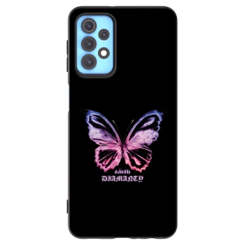Obal pre Samsung Galaxy A32 4G SM-A325F - Diamanty Purple