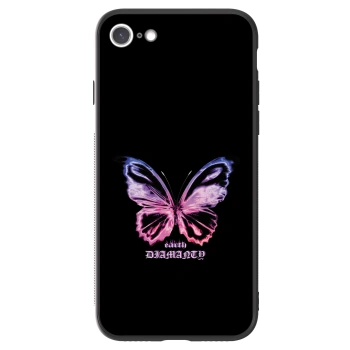 Picasee ULTIMATE CASE pro Apple iPhone SE 2020 - Diamanty Purple