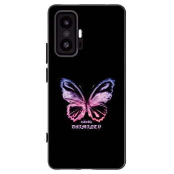 Picasee silikónový čierny obal pre Xiaomi 11T - Diamanty Purple