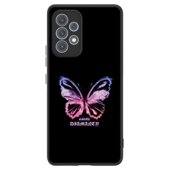 Picasee ULTIMATE CASE pro Samsung Galaxy A53 5G A536 - Diamanty Purple