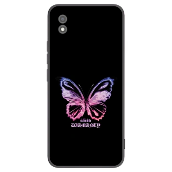 Picasee silikónový čierny obal pre Realme C11 (2021) - Diamanty Purple