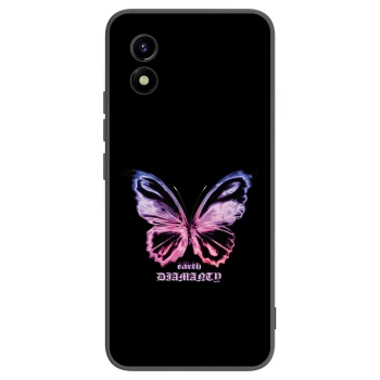 Picasee silikónový čierny obal pre Vivo Y01 - Diamanty Purple