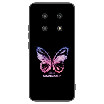 Picasee silikónový čierny obal pre Honor Magic4 Lite 5G - Diamanty Purple