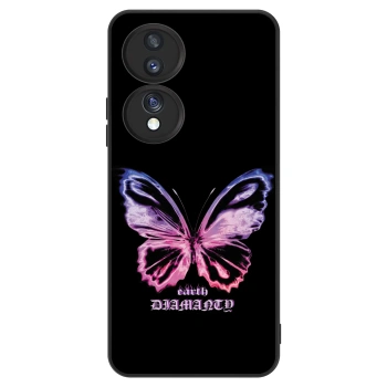 Obal pre Honor 70 - Diamanty Purple