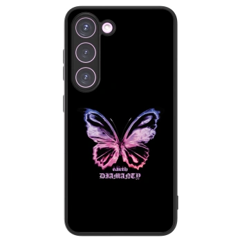 Picasee ULTIMATE CASE pro Samsung Galaxy S23 5G - Diamanty Purple