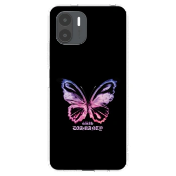 Picasee silikónový prehľadný obal pre Xiaomi Redmi A2 - Diamanty Purple