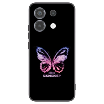 Picasee silikónový čierny obal pre Xiaomi Poco X6 - Diamanty Purple
