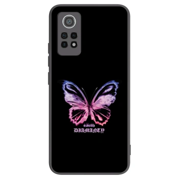 Picasee silikónový čierny obal pre Xiaomi Redmi Note 12 Pro 4G - Diamanty Purple