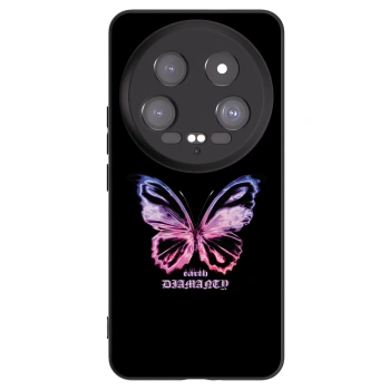 Picasee silikónový čierny obal pre Xiaomi 14 Ultra - Diamanty Purple