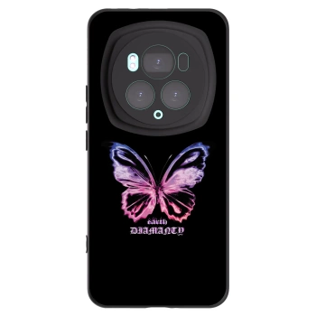 Picasee silikónový čierny obal pre Honor Magic6 Pro - Diamanty Purple