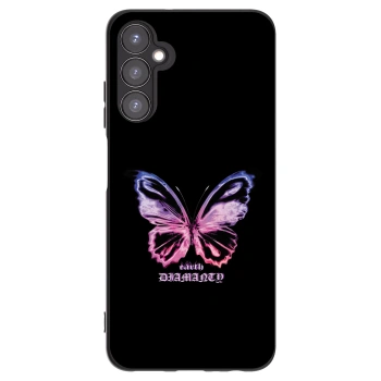 Picasee silikónový čierny obal pre Samsung Galaxy A05s A057G - Diamanty Purple