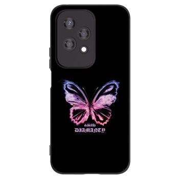 Picasee silikónový čierny obal pre Honor 200 Lite - Diamanty Purple