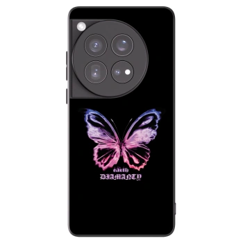 Picasee silikónový čierny obal pre OnePlus 12 5G - Diamanty Purple