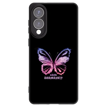 Picasee silikónový čierny obal pre Samsung Galaxy S25 Edge 5G - Diamanty Purple
