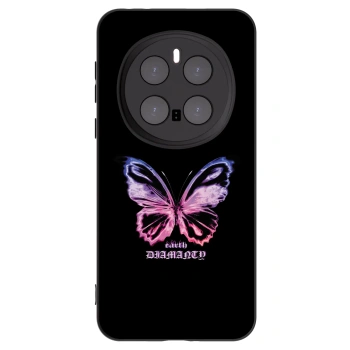 Picasee silikónový čierny obal pre Honor Magic7 Pro 5G - Diamanty Purple