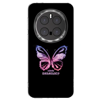 Picasee silikónový prehľadný obal pre Honor Magic7 Pro 5G - Diamanty Purple