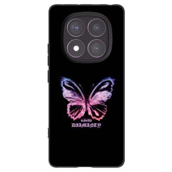 Picasee silikónový čierny obal pre Xiaomi Redmi Note 14 Pro 4G - Diamanty Purple