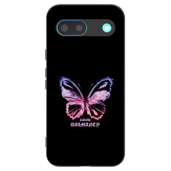 Picasee silikónový čierny obal pre Google Pixel 8 - Diamanty Purple
