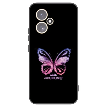 Picasee silikónový čierny obal pre Honor 400 5G - Diamanty Purple