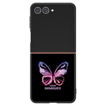 Obal pre Samsung Galaxy Z Flip7 5G - Diamanty Purple