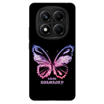 Obal pre Xiaomi Redmi Note 14 Pro 5G - Diamanty Purple