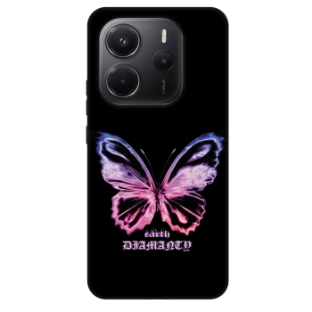 Obal pre Xiaomi Redmi Note 14 5G - Diamanty Purple