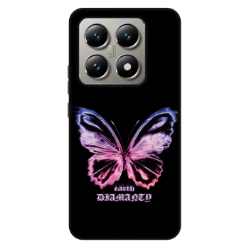 Obal pre Xiaomi 14T Pro - Diamanty Purple