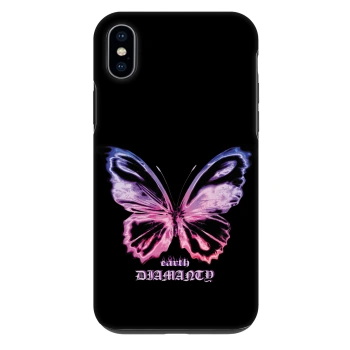 Obal pre Apple iPhone XS Max - Diamanty Purple