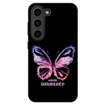 Picasee Fashion Case pre Samsung Galaxy S23+ 5G - Diamanty Purple