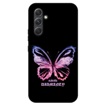 Obal pre Samsung Galaxy A54 5G A546B - Diamanty Purple