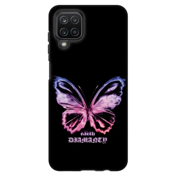 Obal pre Samsung Galaxy A12 A125F - Diamanty Purple