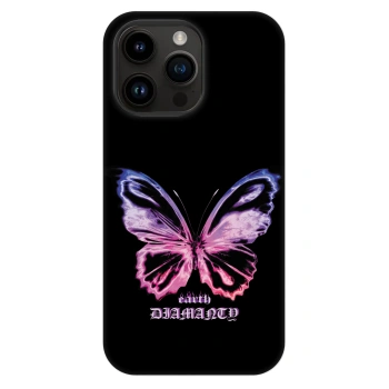 Obal pre Apple iPhone 14 Pro Max - Diamanty Purple
