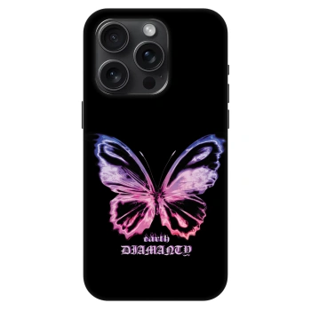 Obal pre Apple iPhone 15 Pro - Diamanty Purple