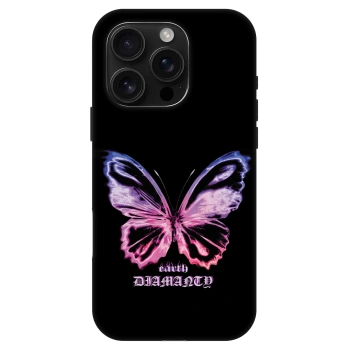 Picasee Fashion Case MagSafe pre Apple iPhone 16 Pro - Diamanty Purple