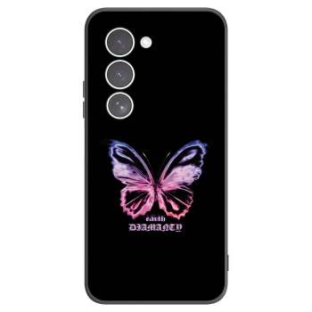 Picasee silikónový čierny obal pre Xiaomi Redmi 15 5G - Diamanty Purple