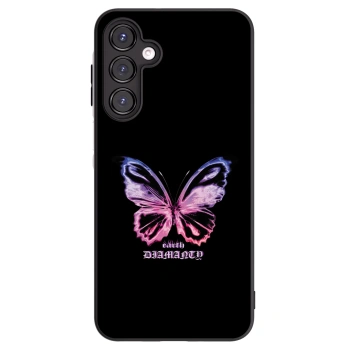 Picasee silikónový čierny obal pre Samsung Galaxy A16 4G - Diamanty Purple