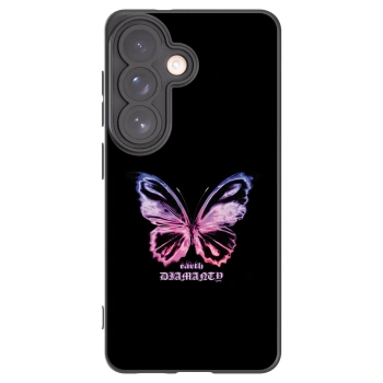 Picasee silikónový čierny obal pre Samsung Galaxy S26 - Diamanty Purple