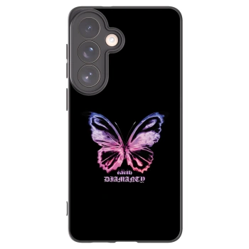Picasee silikónový čierny obal pre Samsung Galaxy S26+ - Diamanty Purple
