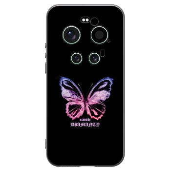Picasee silikónový čierny obal pre Xiaomi 17 Ultra - Diamanty Purple