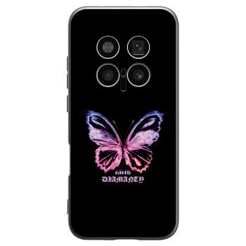Picasee silikónový čierny obal pre Honor Magic8 Pro 5G - Diamanty Purple