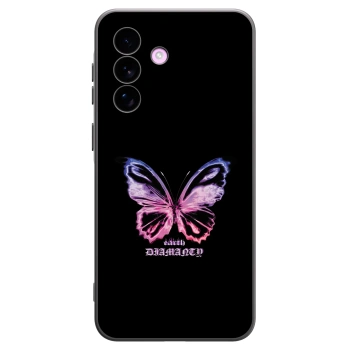Picasee silikónový čierny obal pre Samsung Galaxy A57 5G - Diamanty Purple