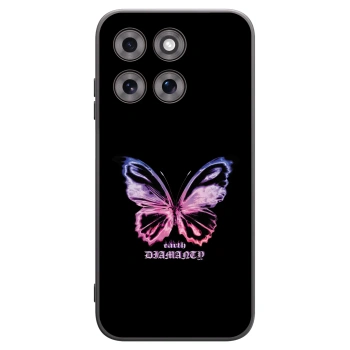 Picasee silikónový čierny obal pre Motorola Moto G77 - Diamanty Purple