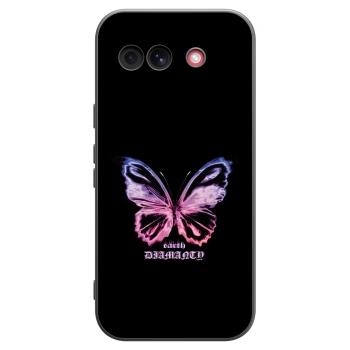 Picasee silikónový čierny obal pre Google Pixel 10a - Diamanty Purple