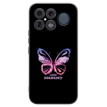 Picasee silikónový čierny obal pre Xiaomi Poco F8 Ultra - Diamanty Purple